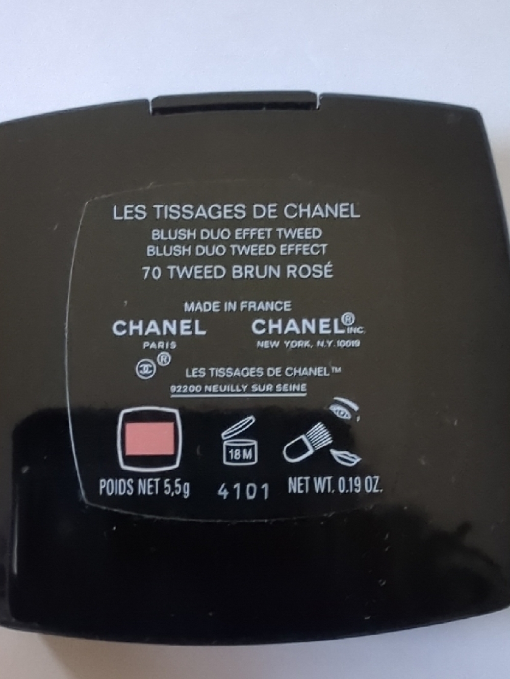 CHANEL Tweed Effect Blush Duo in Rose-Brown - Picture 4 of 6